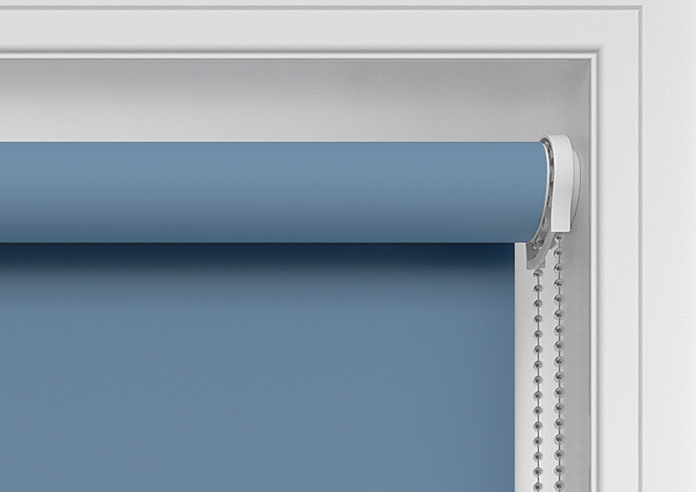 Trinity (Blackout), Delph Blue - Twist&Fit Roller Blind - Image 11